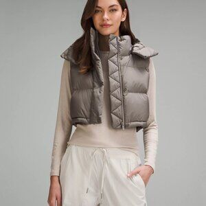 Lululemon Wunder Puff Super-Cropped Vest Rover 6